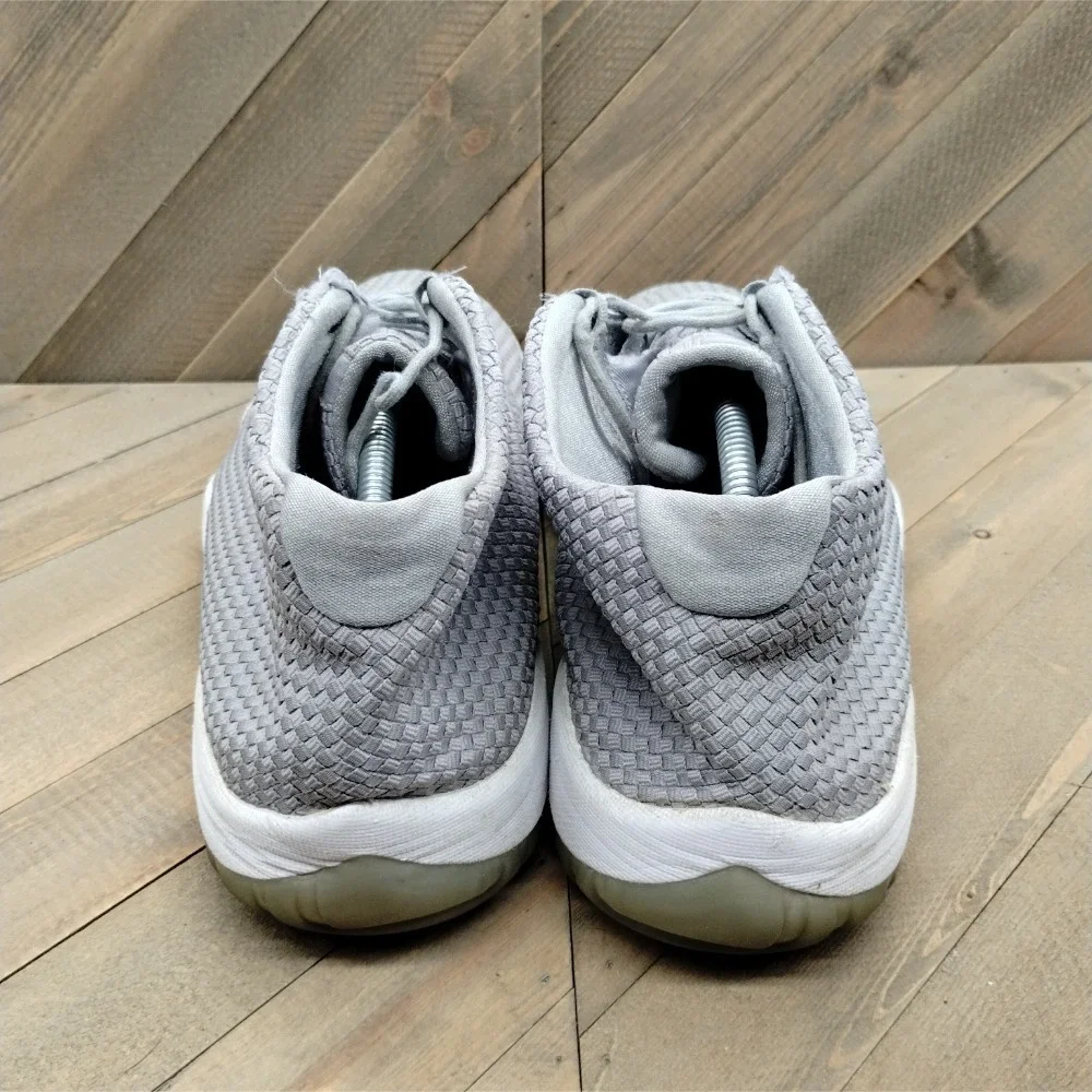 Jordan Future Casual Sneakers‎ Mens Size 14 Wolf Grey Metallic Silver Air Jordan